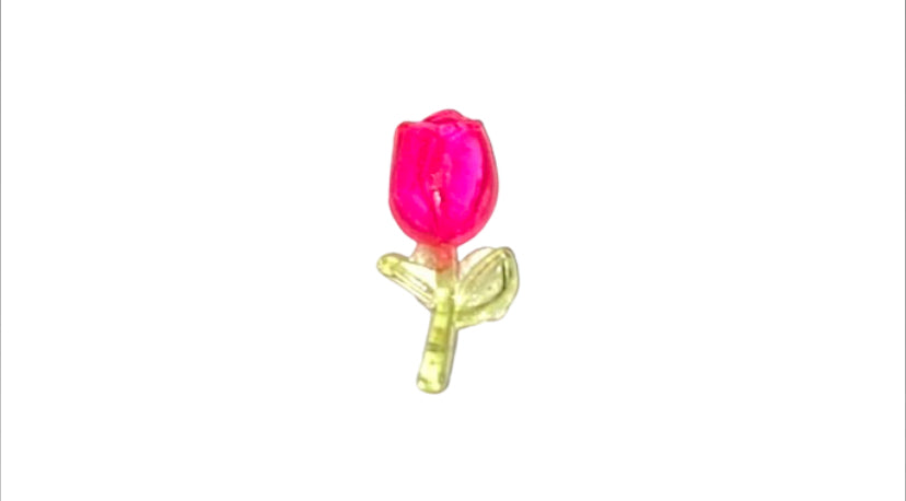 3D Mini Tulip Flower Nail Art Charms Decor for Manicure DIY Crafts Jewelry Accessories