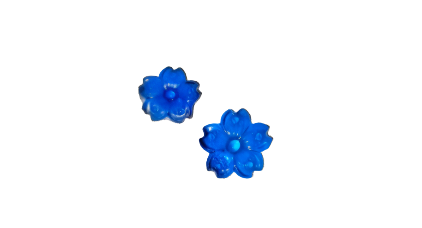 3D Mini 5 Petal Flower Nail Art Charms Decor for Manicure DIY Crafts Jewelry Accessories