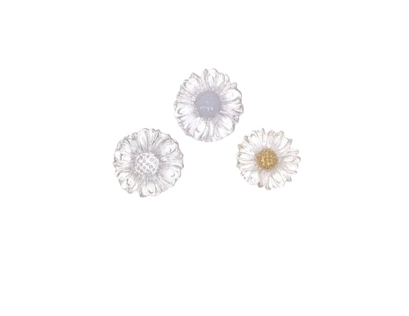 3D Mini Daisy Flower Nail Art Charms Decor for Manicure DIY Crafts Jewelry Accessories